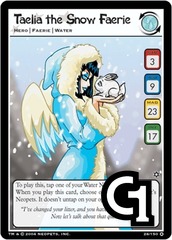 Taelia the Snow Faerie - Foil